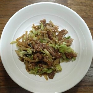 【簡単】回鍋肉と青椒肉絲が食べたい時の中華風炒め